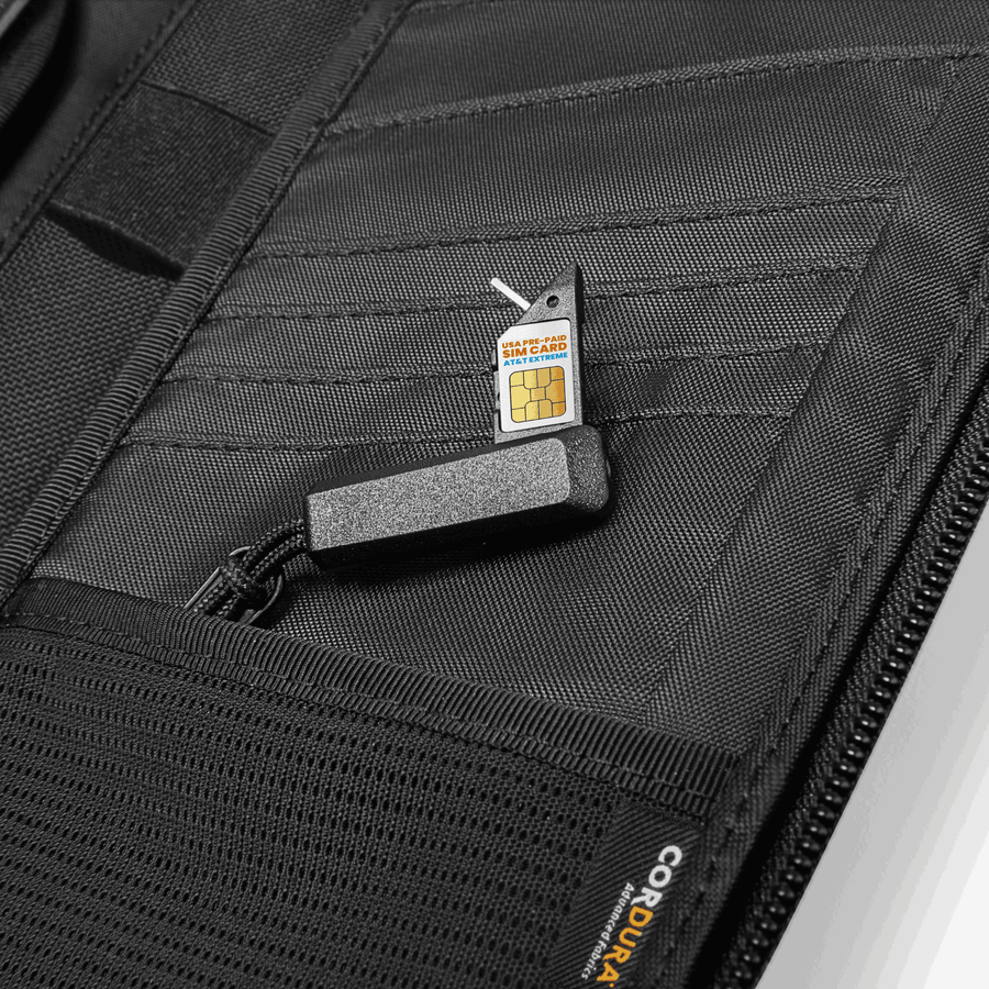 Tomtoc Navigator - T03 Passport Holder - Black