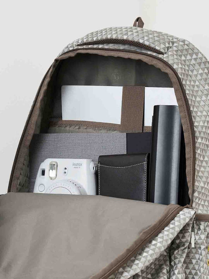 WIKI 7 Laptop Backpack 46.5 L - Jacquard Beige