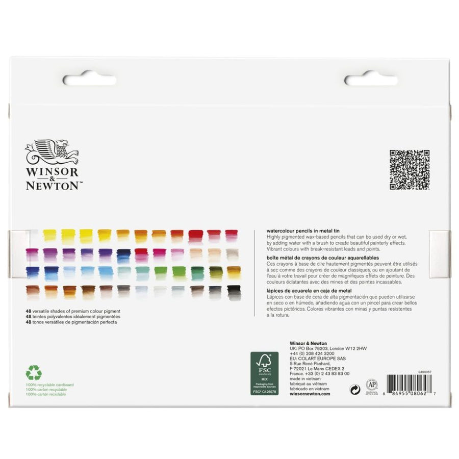Winsor & Newton - Studio Collection Watercolour Pencils (48pc)