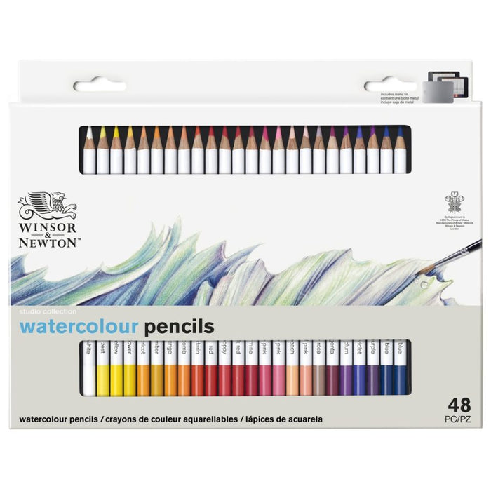 Winsor & Newton - Studio Collection Watercolour Pencils (48pc)