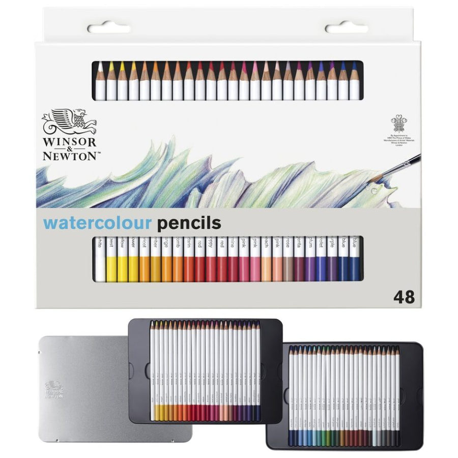 Winsor & Newton - Studio Collection Watercolour Pencils (48pc)