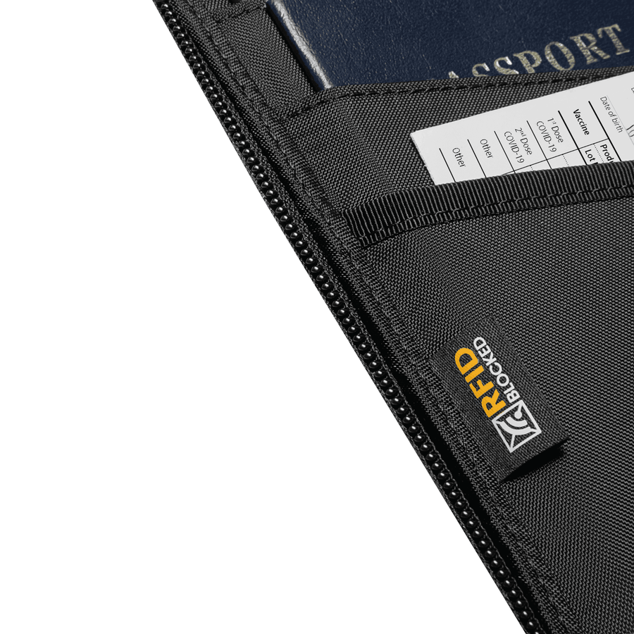 Tomtoc Navigator - T03 Passport Holder - Black