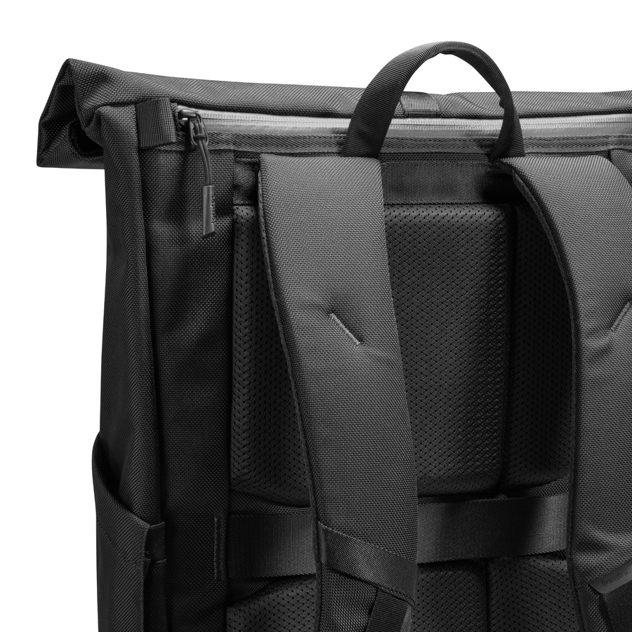 Tomtoc Navigator - T61 Rolltop Backpack 17.3inch/ 25L - 30L- Black