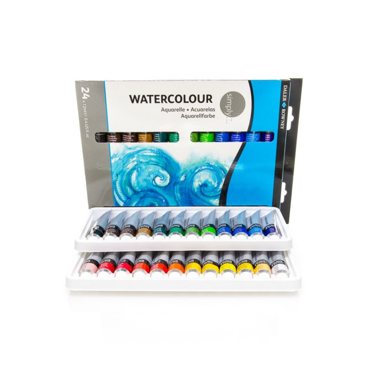 Daler-Rowney Simply Watercolour Set - 24