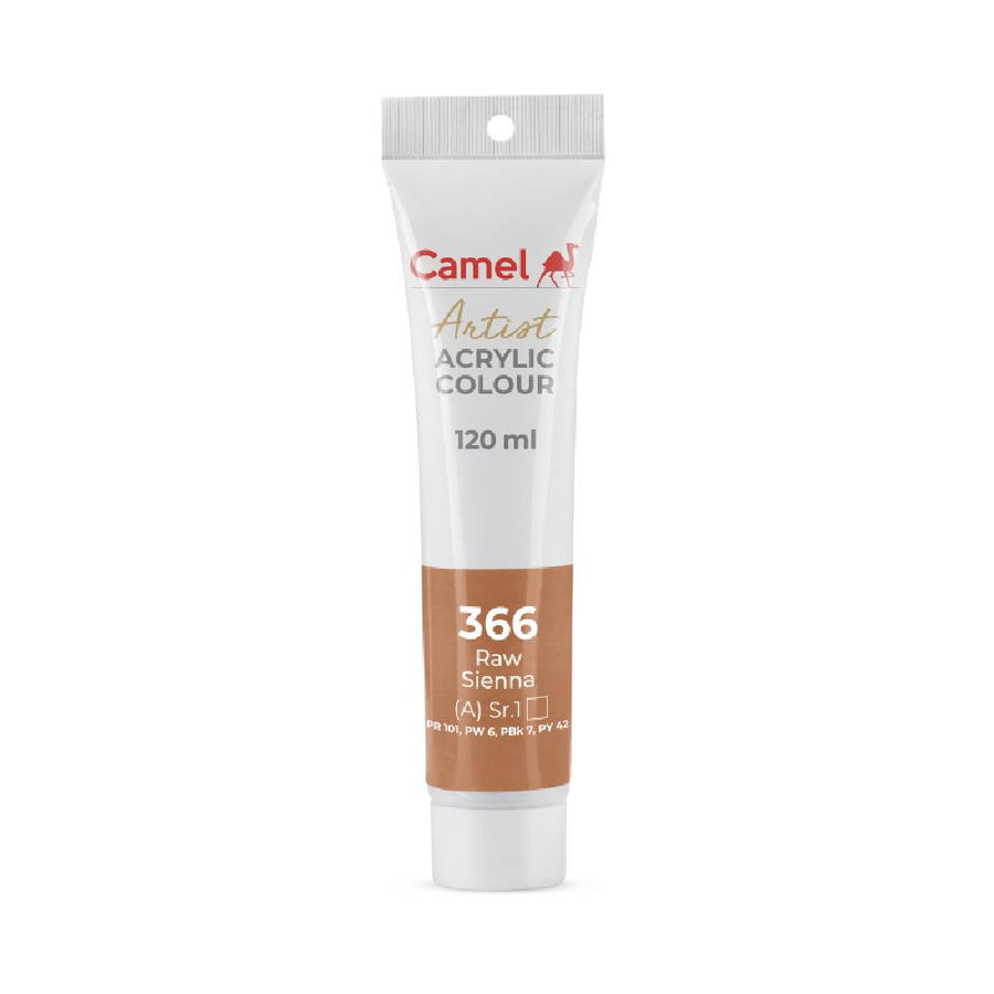 Camel - Artists' Acrylic Colour Tube (120ml)