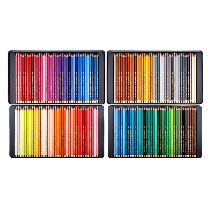 KOH-I-NOOR POLYCOLOR ARTIST'S COLOURED PENCILS - ASSORTED - SET OF 144 IN TIN BOX