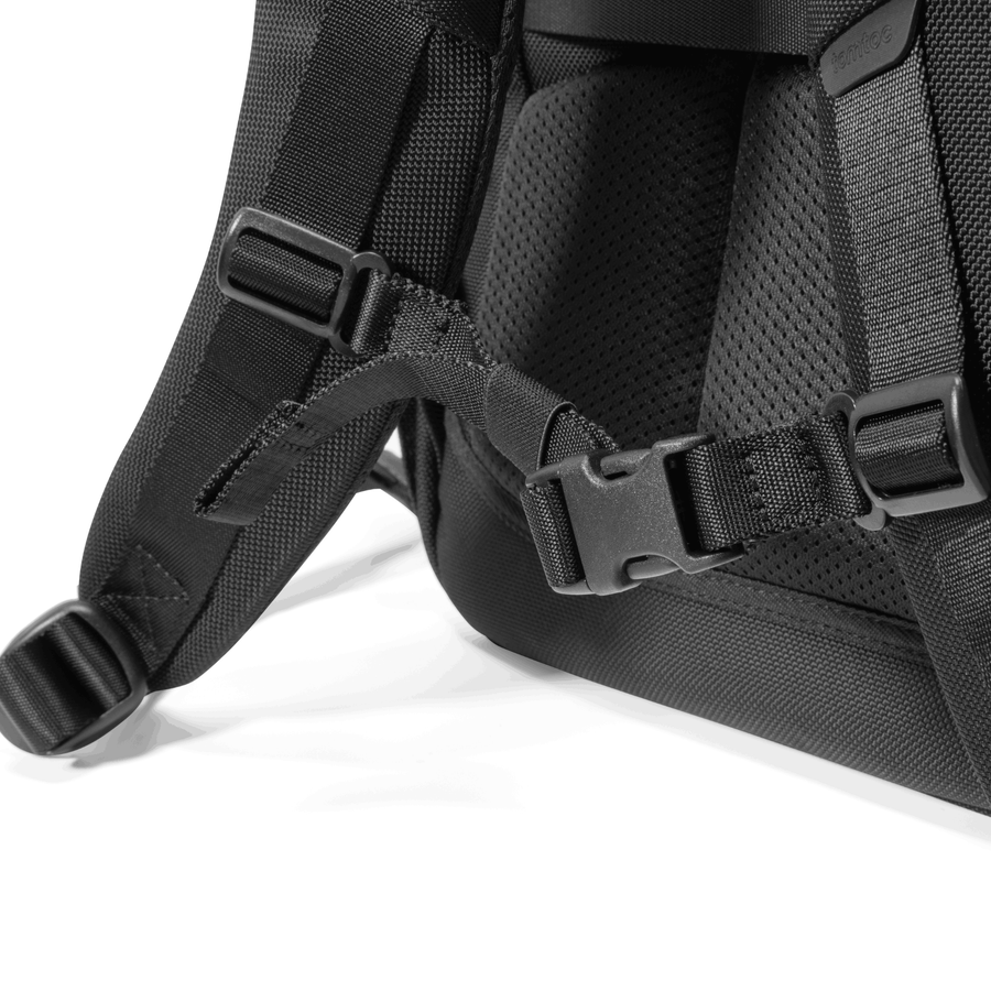 Tomtoc Navigator - T61 Rolltop Backpack 17.3inch/ 25L - 30L- Black