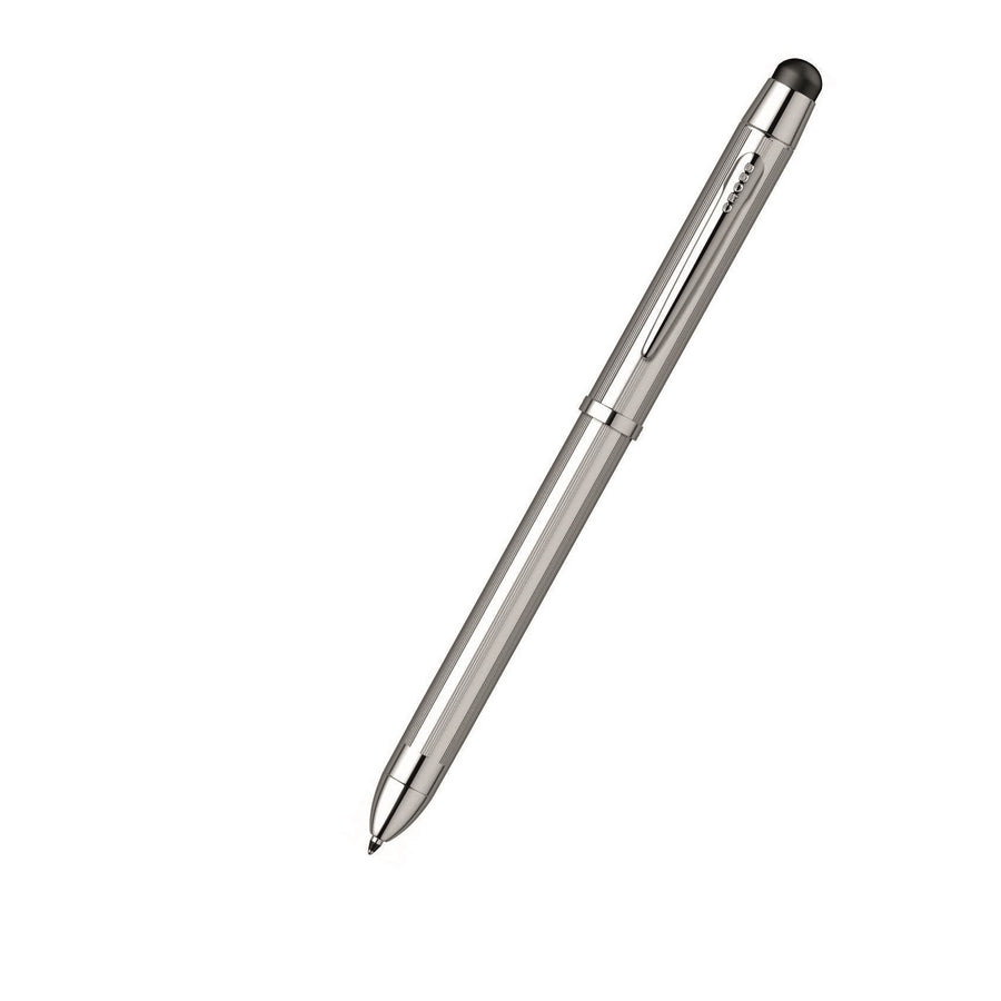 cross-AT0090-1-tech3-multifunction-pen-lustrous-chrome-front-view