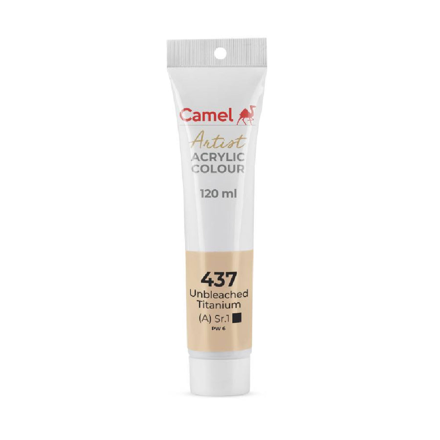 Camel - Artists' Acrylic Colour Tube (120ml)