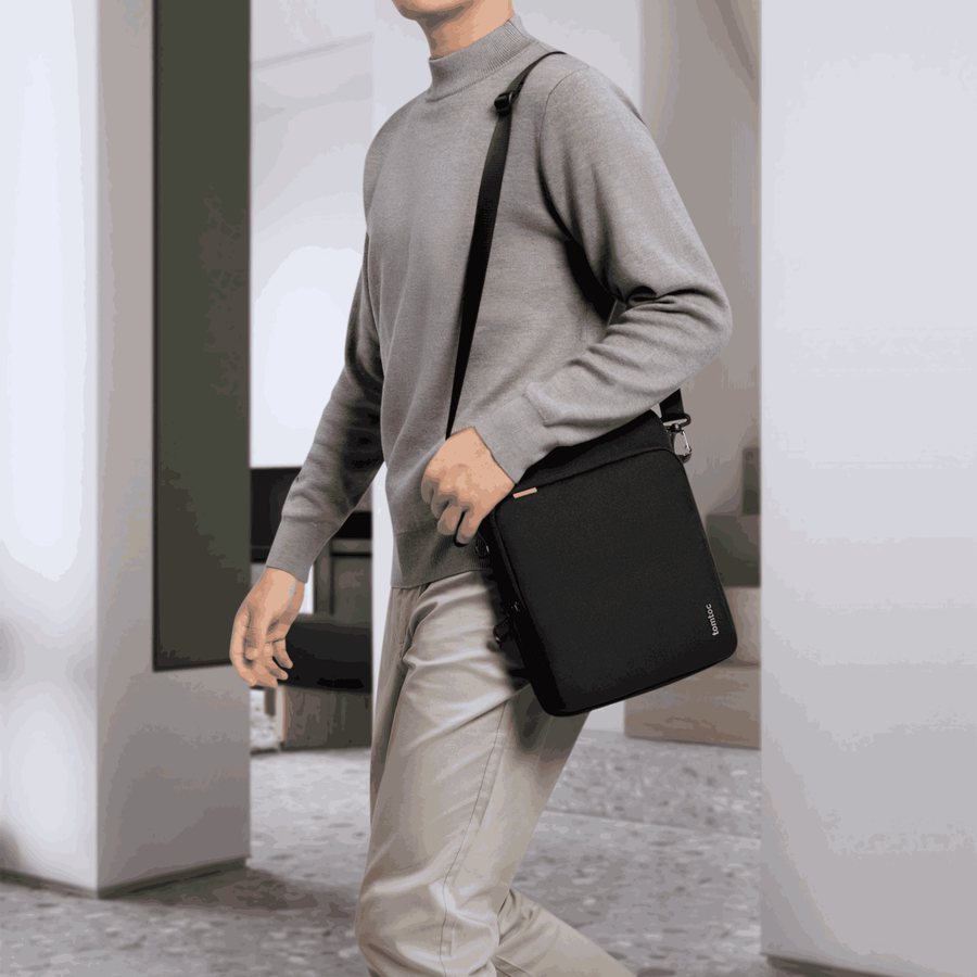 Tomtoc Defender Ace - B03 Tab Shoulder Bag 12.9" - Black
