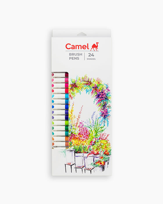 Camel Brush Pens (Set Of 24)