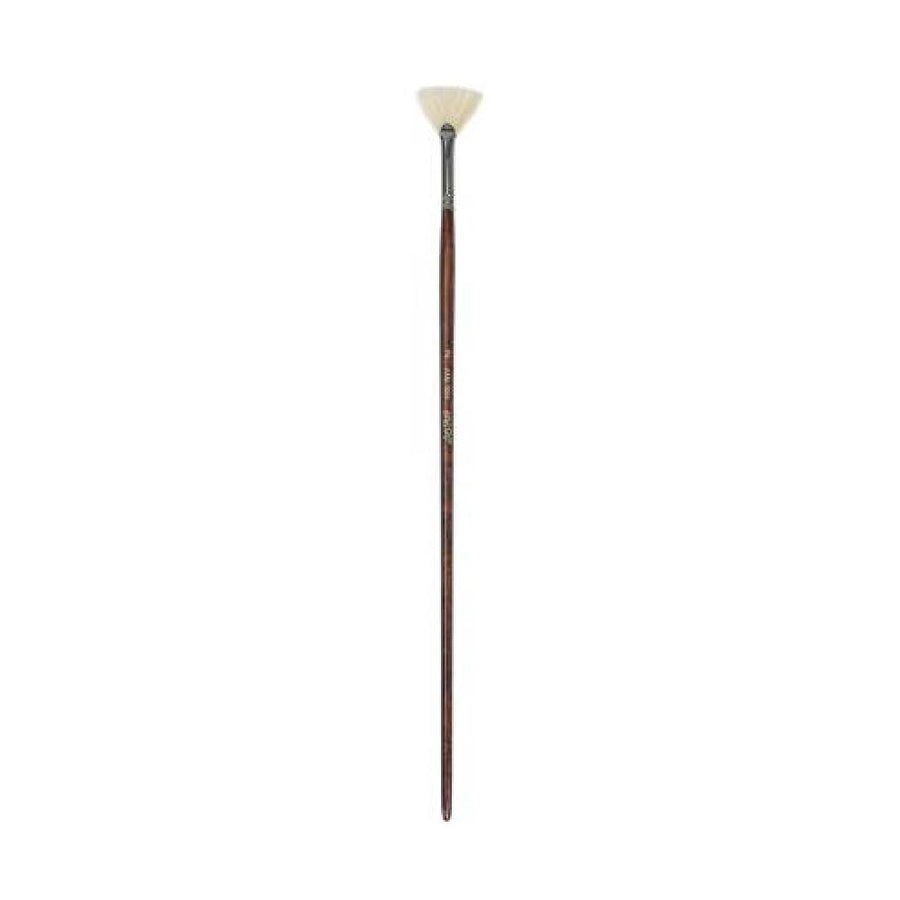 Brustro Artists Bristlewhite Fan Brush Series 1008 - Brush No. 2