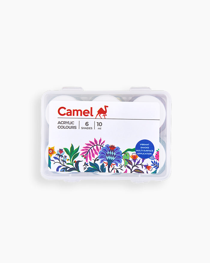 Camel  Acrylic  Colours (Set Of 6)