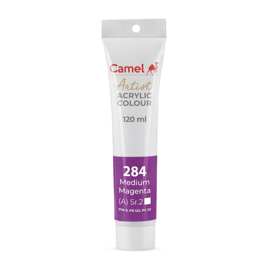 Camel - Artists' Acrylic Colour Tube (120ml)