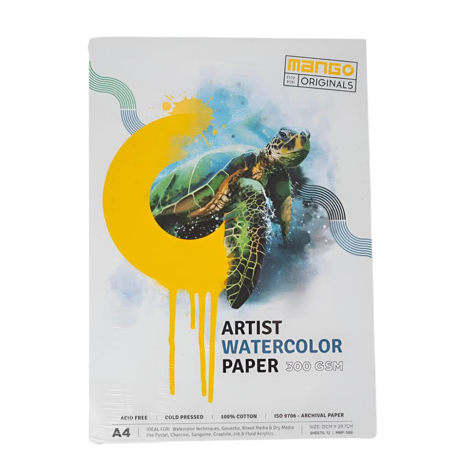Mango Originals - Artist Watercolour Paper (300 GSM)