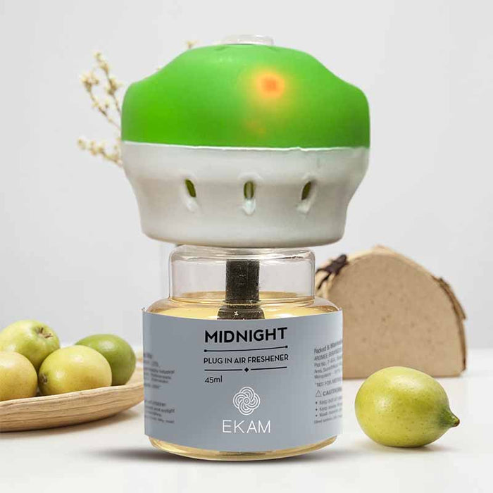 Ekam Midnight Scented Plug-In Air Freshener Kit
