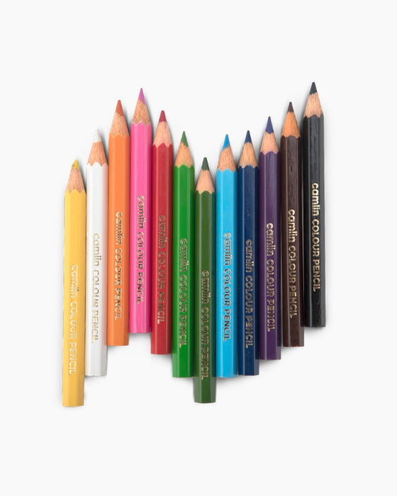 Camel - Half size Colour Pencils Set (12 Shades)