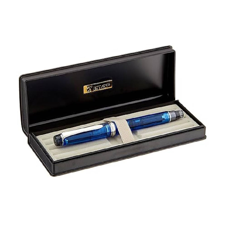 PILOT Fountain Pen Custom Heritage 92 Transparent Blue Body