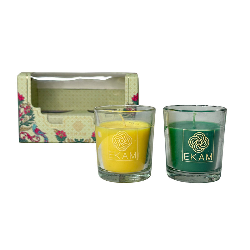 Ekam - 2 Pack Scented Candle Gift Box – Neroli & Nagachampa