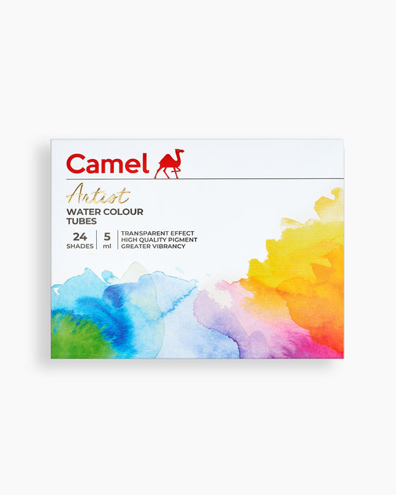 Camel - Artist Watercolour 5ml Tubes (Set of 24)