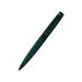 sheaffer-300-9346-matte-green-lacquer-with-polished-black-trim-ball-pen-open-view