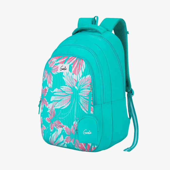 Genie Josie 36L School Backpack With Premium Fabric Teal (19
