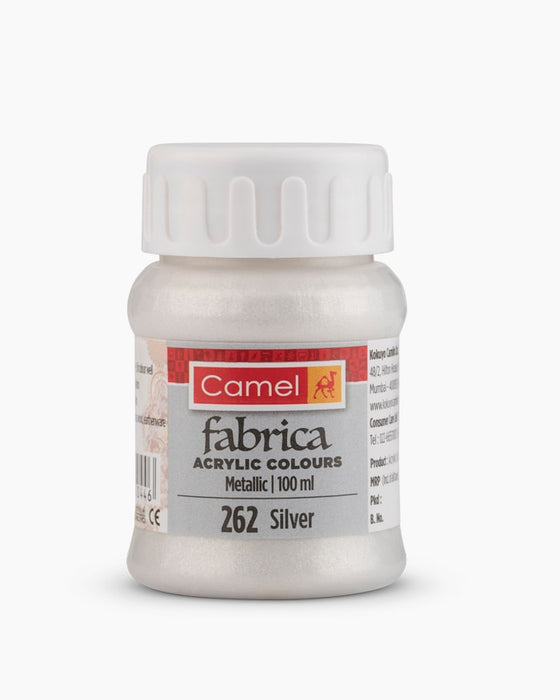 Camel Fabrica Acrylic Metallic Colour Jar (100ml)