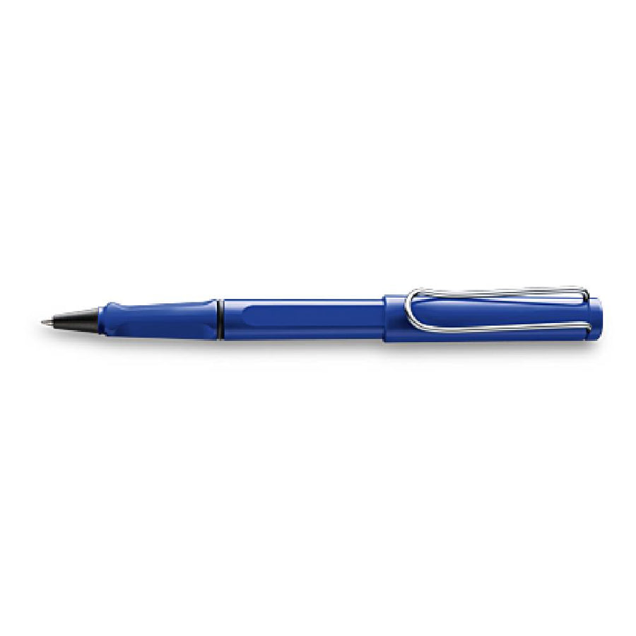 lamy-314-safari-rollerball-pen-(M)-blue-side-view