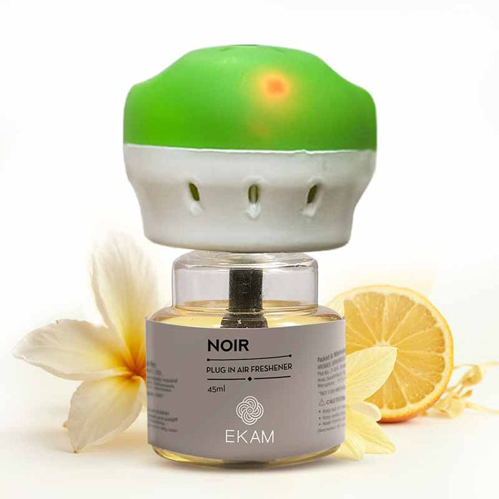 Ekam Noir Scented Plug-In Air Freshener Kit