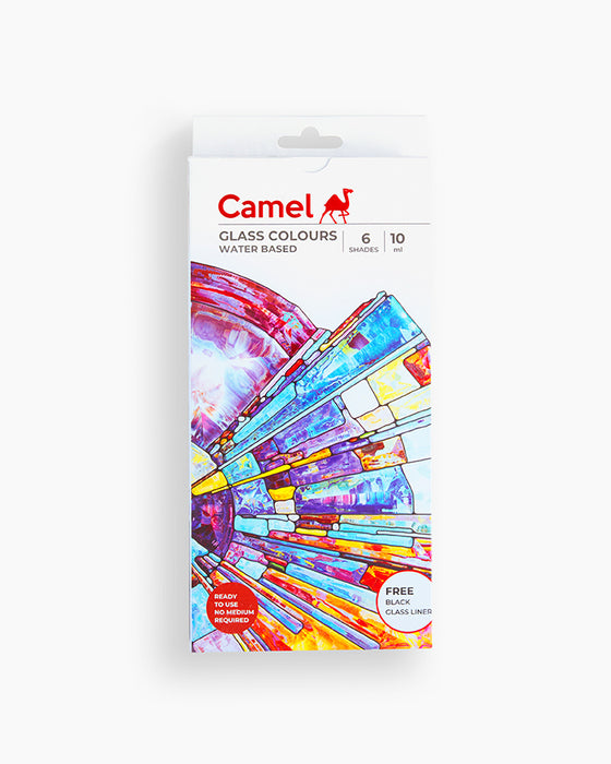 Camel Glass Colours - Set of 6 (Water based)