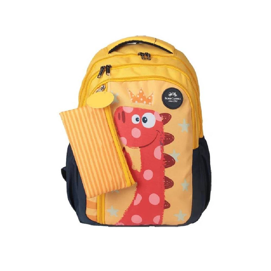 Faber-Castell Dino Backpack - Yellow