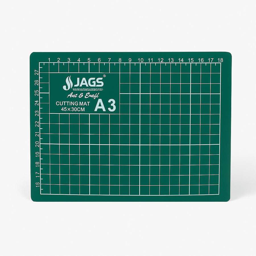 Jags A3 Cutting Mat – 45 x 30 cm (17 x 11 Inch) Self-Healing Craft & Design Mat