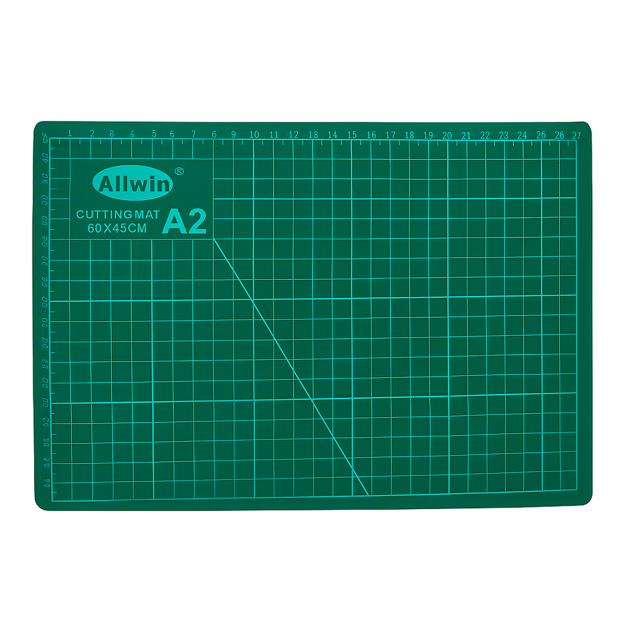 Allwin A2 Cutting Mat – 60 x 45 cm (23 x 17 Inch) Self-Healing Craft & Design Mat