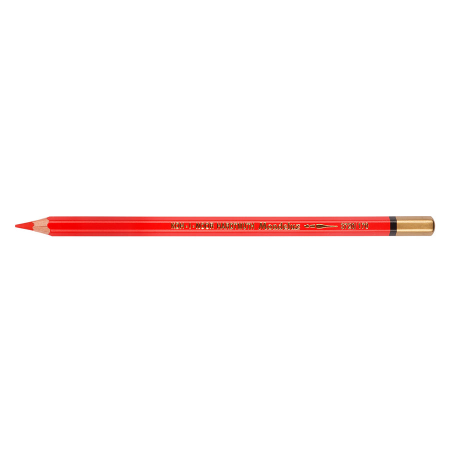 KOH-I-NOOR MONDELUZ ARTIST'S WATER SOLUBLE COLOURED PENCILS - ASSORTED - SET OF 24 IN TIN BOX
