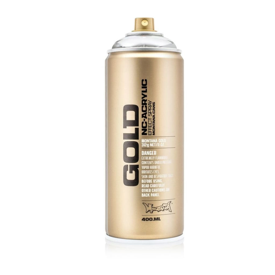 MONTANA Gold Acrylic Professional Spray Paint - 400 ml Can - Silverchorme (M 1000)