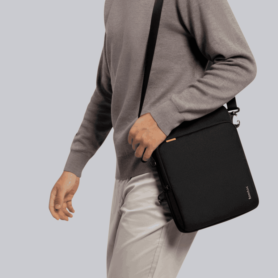 Tomtoc Defender Ace - B03 Tab Shoulder Bag 12.9" - Black