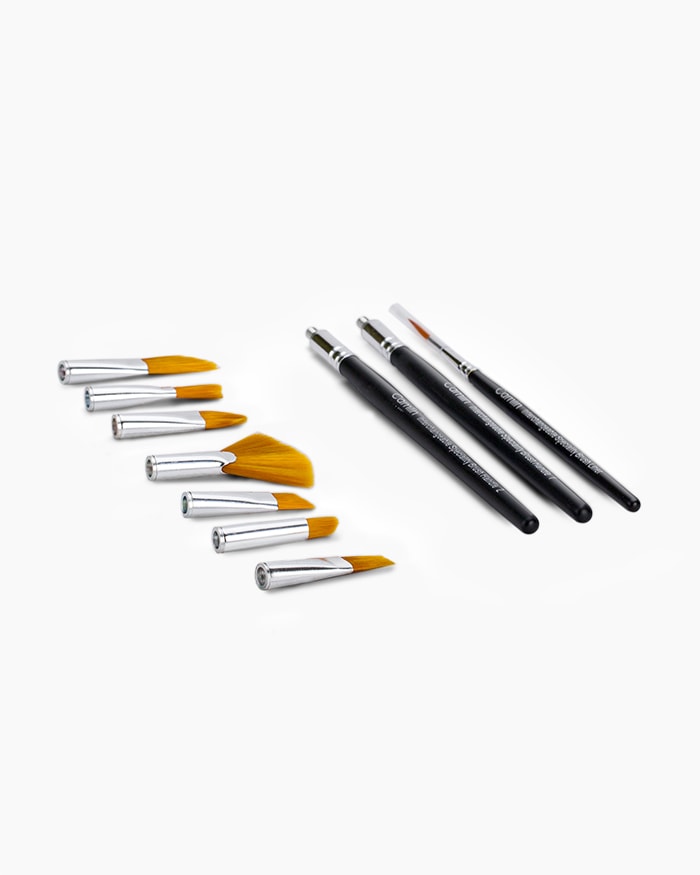 Camel - Interchangeable Speciality Brushes (Set of 8 Brushes)