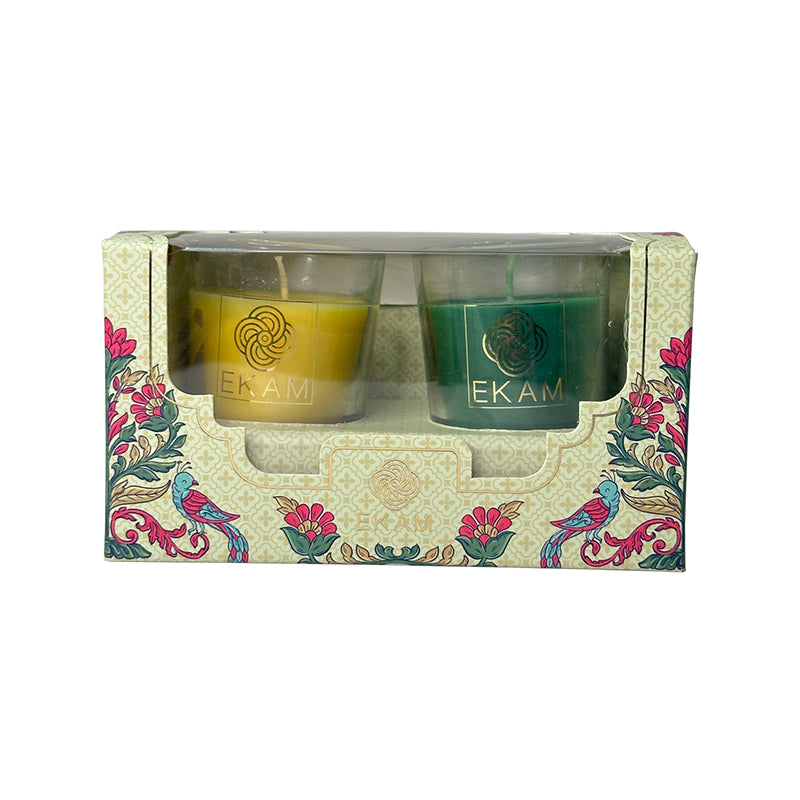 Ekam - 2 Pack Scented Candle Gift Box – Neroli & Nagachampa