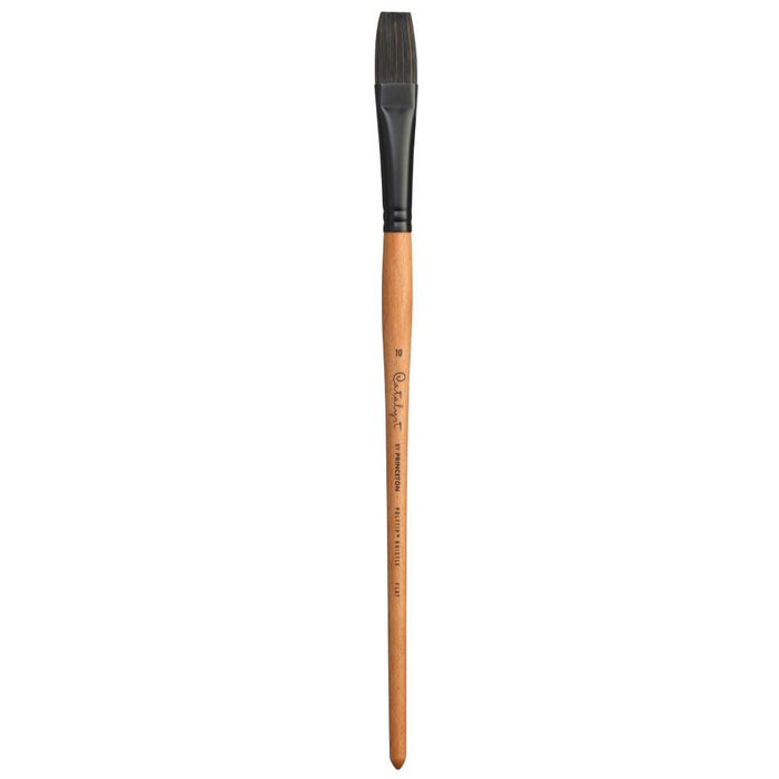 Princeton Catalyst Polytip Bristle Synthetic Bright Long Handle Brush - 6400 Series