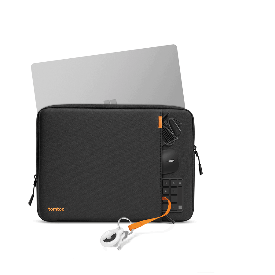 Tomtoc Defender - A13 Laptop Sleeve Kit 14 inch - Black