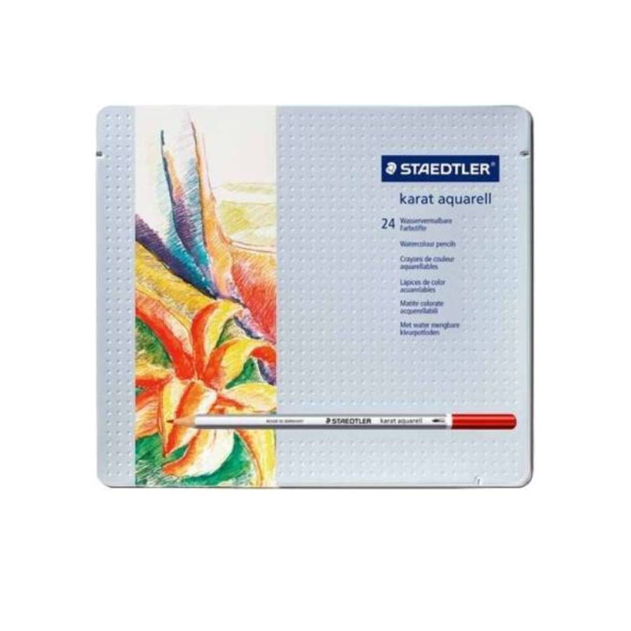 Staedtler Karat Aquarell Water Colour Pencils - Set of 24