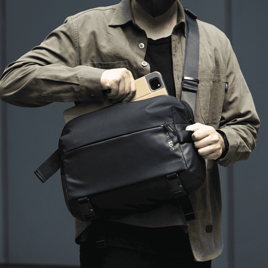 Tomtoc Explorer - T21 SlingBag L 14/10L - Black