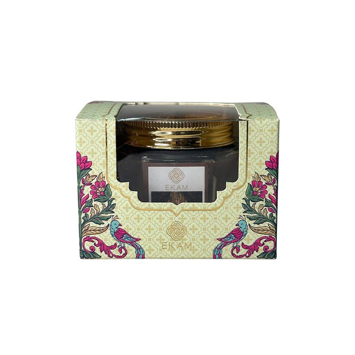 Ekam - Mahogany Hexa Jar Scented Candle