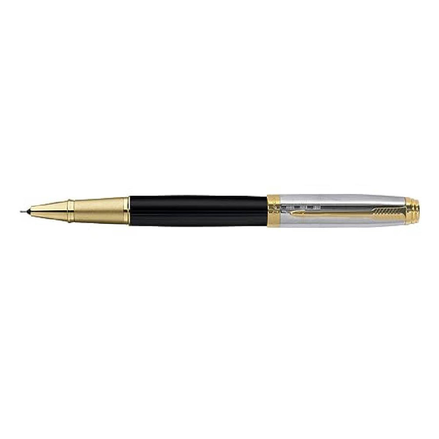 Parker Ambient Deluxe Black Gold Trim Rollerball Pen