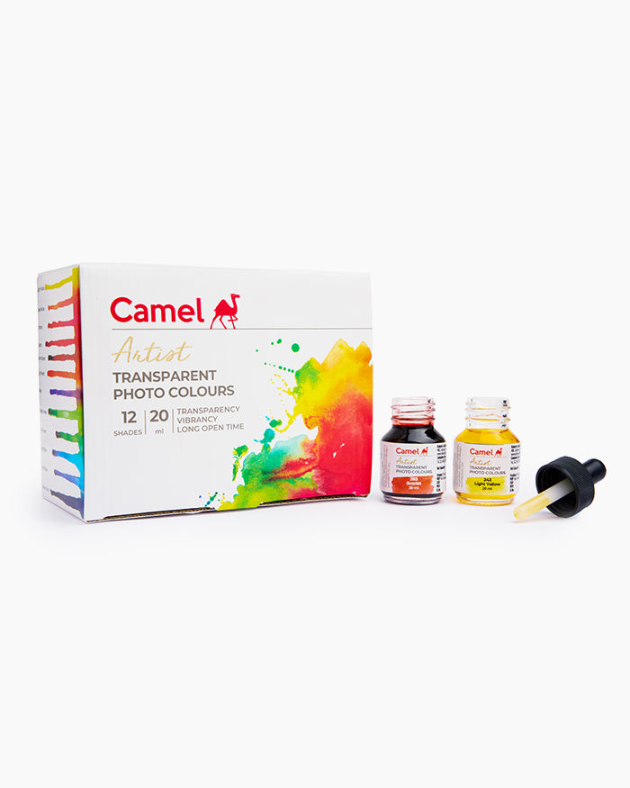 Camel - Transparent Photo Colours Set of 12