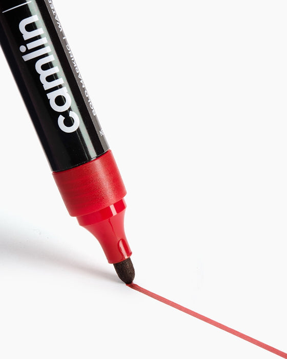 Camlin Bold-E Permanent Marker (Red)
