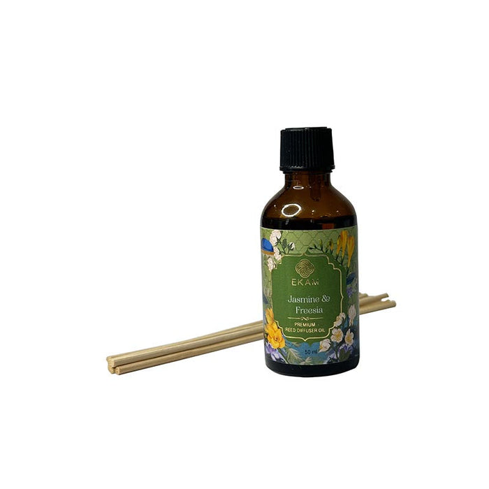 Ekam - Jasmine & Freesia Reed Diffuser Refill Oil Gift Box