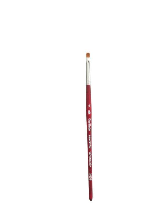 Princeton Velvetouch Chisel Blender Short Handle Brush - 3950 Series