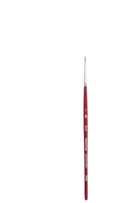 Princeton Velvetouch Synthetic Round Short Handle Brush - 3950 Series
