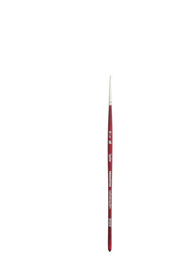 Princeton Velvetouch Spotter Short Handle Brush - 3950 Series